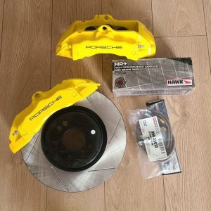 Bolt-On Customizable Porsche 6-Pot 17Z Front Brake Kit Upgrade - Audi B5/B6/B7 - C5