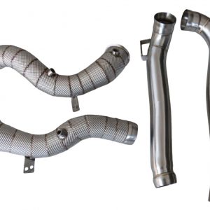 Untd. Performance Catted Downpipe W/Shield - Mercedes-Benz 15+ AMG GT/GTC/GTS/GTR
