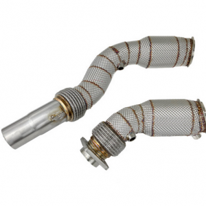 Untd. Performance Catted Downpipe W/ Shield - BMW S55 F80 F82 M2 M3 M4 2014-2019