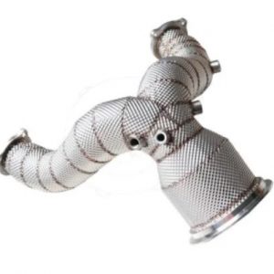Untd. Performance 200 Cell W/Heat Shield Downpipe 3.0T - Audi B9 S4/S5 2019+