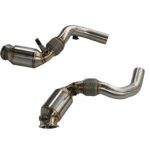 Untd. Performance Catted W/Shield Downpipe - BMW S63 4.4T X5 X6 M F95/F96 2020+