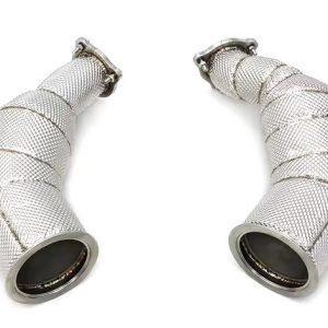 Untd. Performance Catless Downpipe W/Shield 2.9T - Audi B9 RS4/RS5
