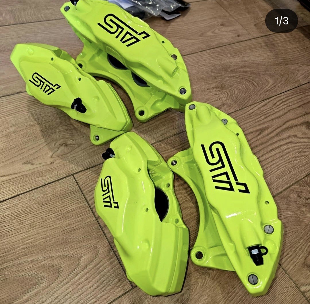 caliper-kit-brembo-subaru-sti-wrx-yellow-big-brake-kit-upgrade-performance-rotor-pads-calipers-v9jpg - Retro-Haus - Euro-Divsion - Canada Performance Auto Parts