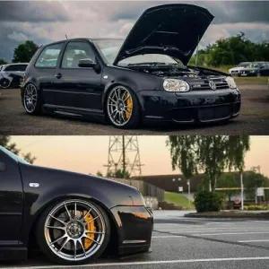 Bolt-On Customizable Porsche 6-Pot 17Z Front Brake Kit Upgrade ? VW Golf Jetta Mk4