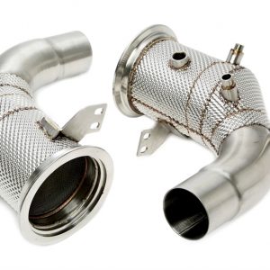Untd. Performance Catless Downpipe W/ Shield - Porsche 911 992 3.0L DFI