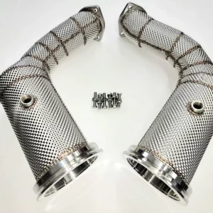 Untd. Performance Catless Downpipe W/Out OPF W/ Heat Shield - Audi SQ8 / RSQ8 - Lamborghini Urus 4.0T