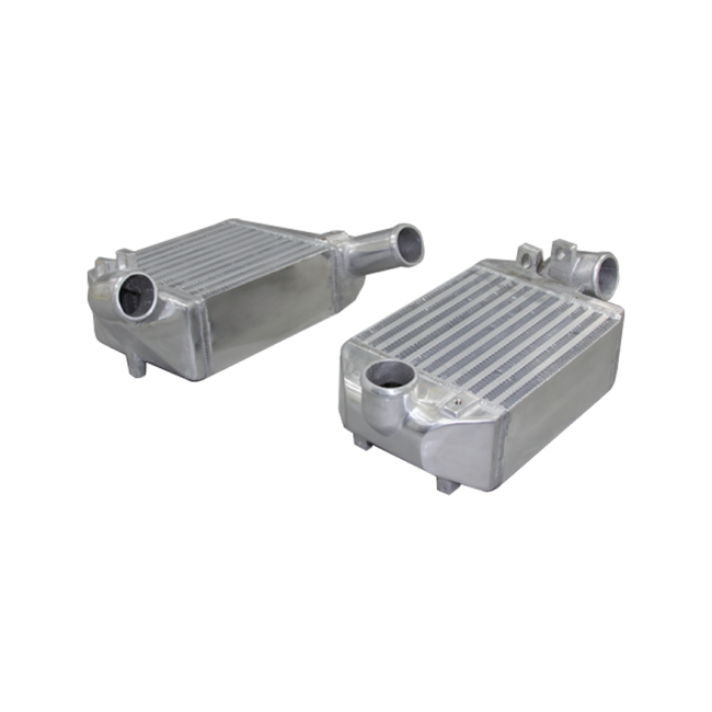 Untd. Performance Dual Side Mount Intercooler - AUDI B5 S4 RS4 / A6 C5 / 2.7T BI-TURBO - Image 2
