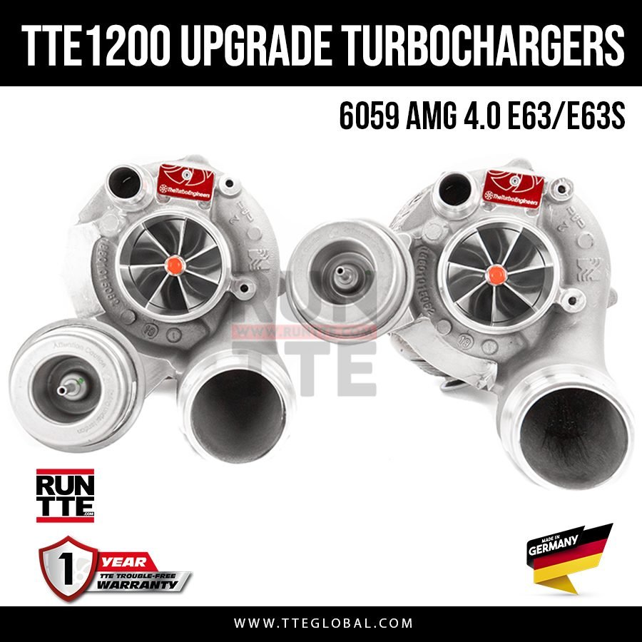 TTE1200 6059 AMG 4.0 E63 / E63S UPGRADE TURBOCHARGERS