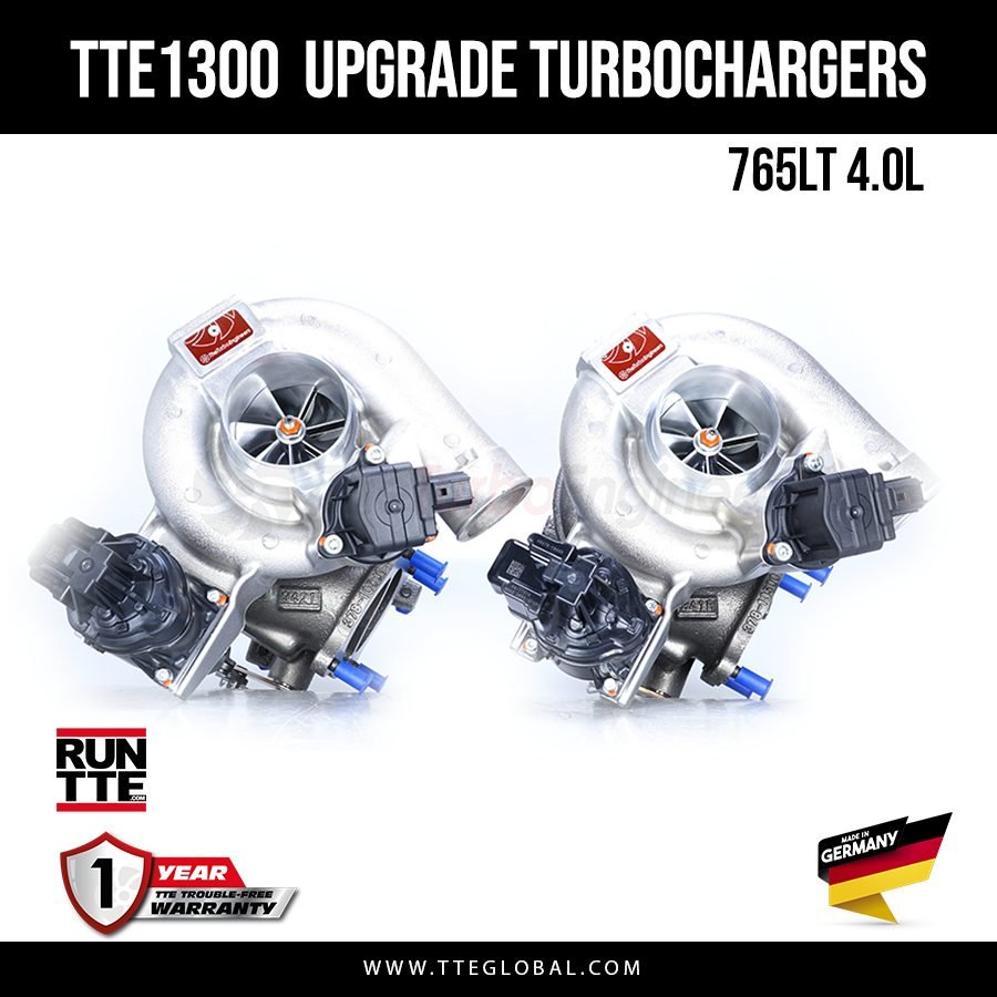 TTE1300 6056 MCLAREN 765LT UPGRADE TURBOCHARGERS
