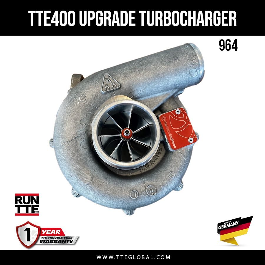 TTE400 6060 PORSCHE 964 UPGRADE TURBOCHARGER