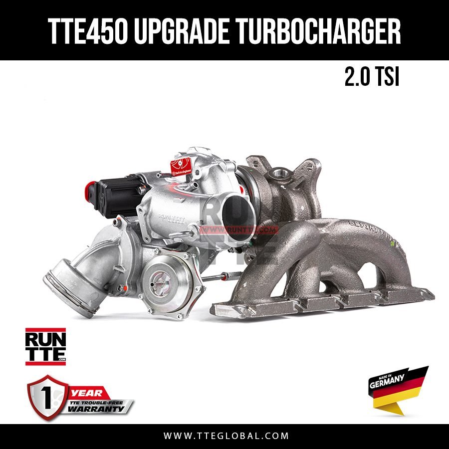 TTE450 5154 VW 2.0 TSI UPGRADE TURBOCHARGER