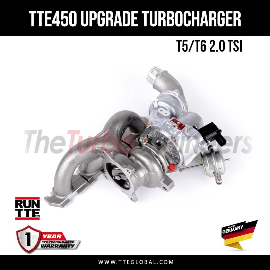 TTE450 5154 VW T5 / T6 2.0 TSI UPGRADE TURBOCHARGER