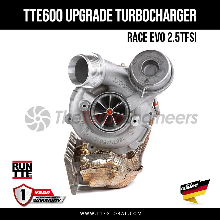 TTE600 5654 RACE EVO 2.5TFSI UPGRADE TURBOCHARGER
