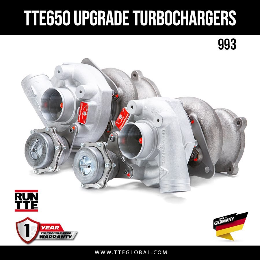 TTE650 5050 PORSCHE 993 UPGRADE TURBOCHARGERS