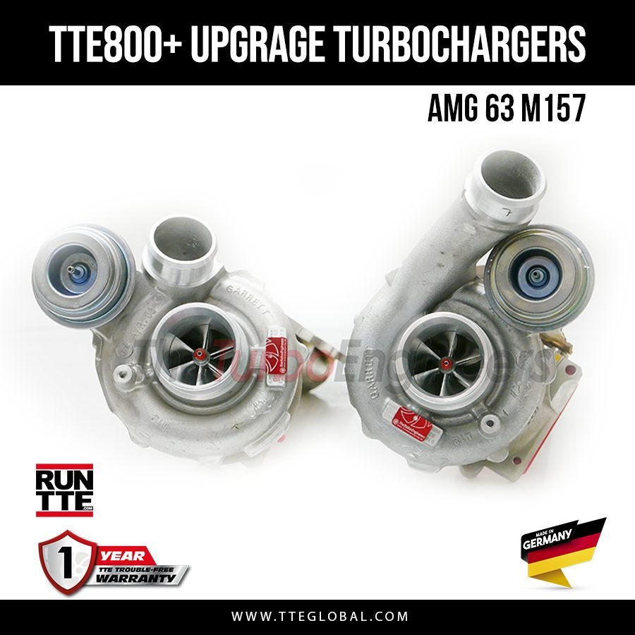 TTE800+ 5046 AMG 63 M157 UPGRADE TURBOCHARGERS