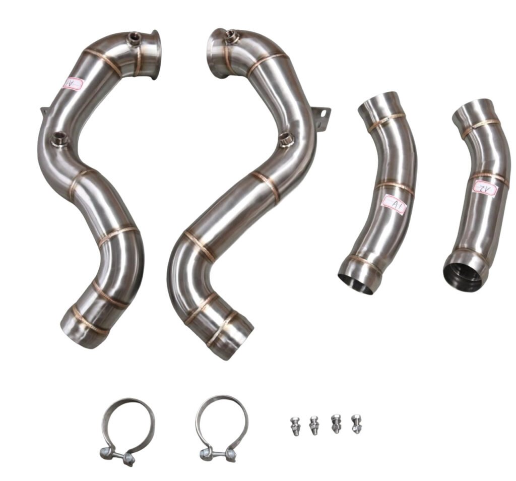 Untd. Performance 3.5inch Catless Downpipe - Mercedes-Benz AMG W205 C63
