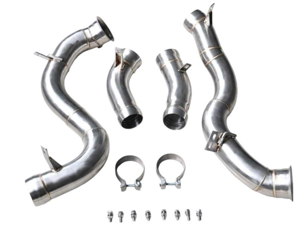 Untd. Performance Catless Downpipe - Mercedes-Benz AMG GLC63 M177 Downpipe 2018+