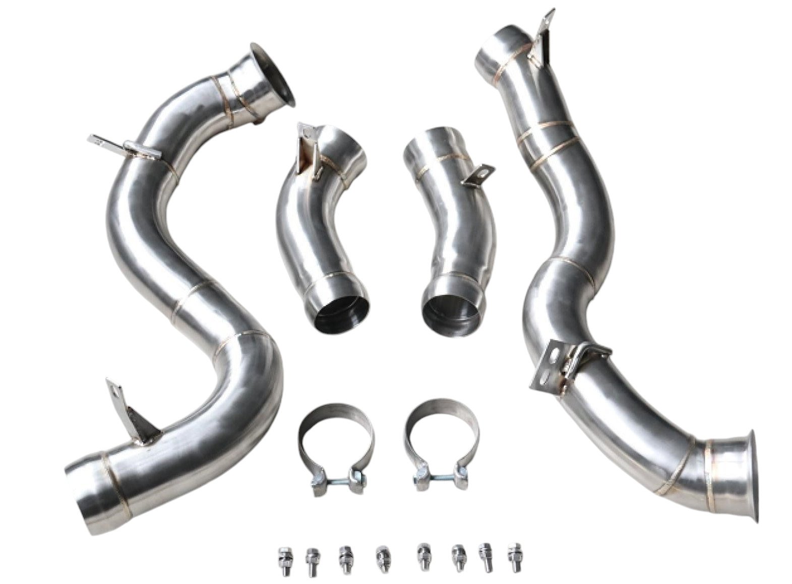Untd. Performance Catless Downpipe - Mercedes-Benz AMG GLC63 M177 Downpipe 2018+