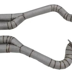 Untd. Performance Catless Downpipe W/Shield - Porsche 718 GT4/GTS (2020+)