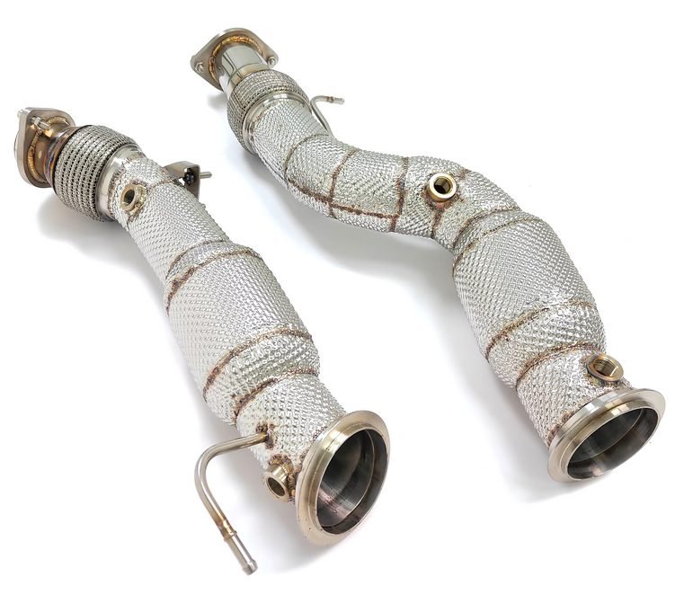 Untd. Performance Catted W/Shield Downpipe - BMW X3M X4M F97 F98 3.0T S58