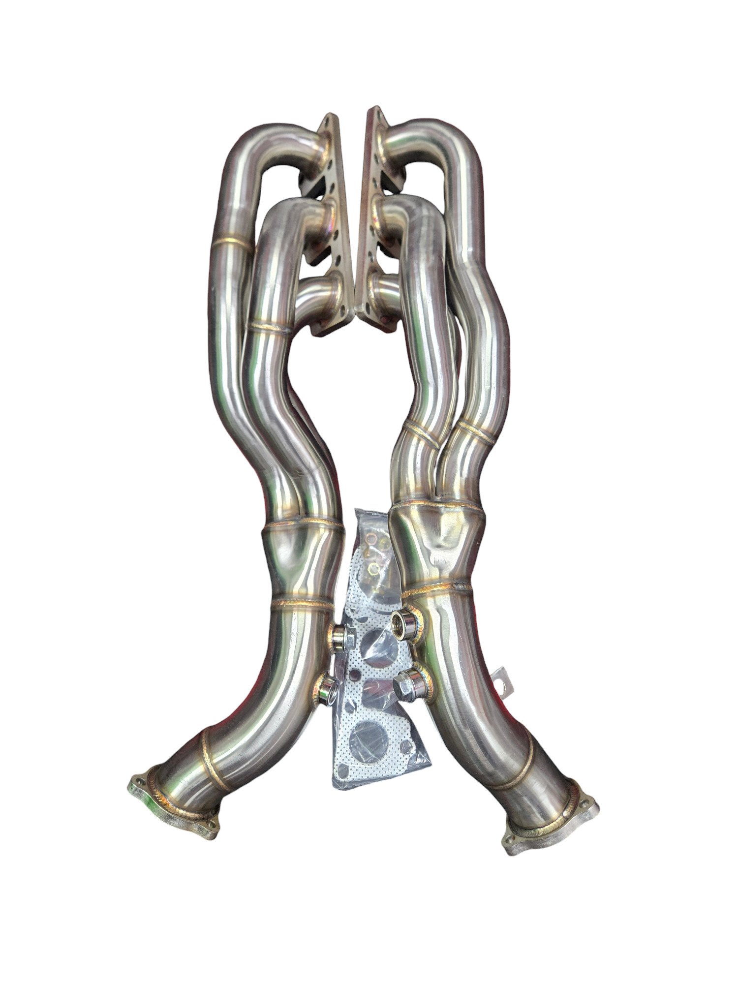 Untd. Performance 304 Long Tube Headers - Audi 3.0T Supercharged - S4 S5 SQ5 B8 B8.5 - A6 A7 C7 C7.5 - Image 3