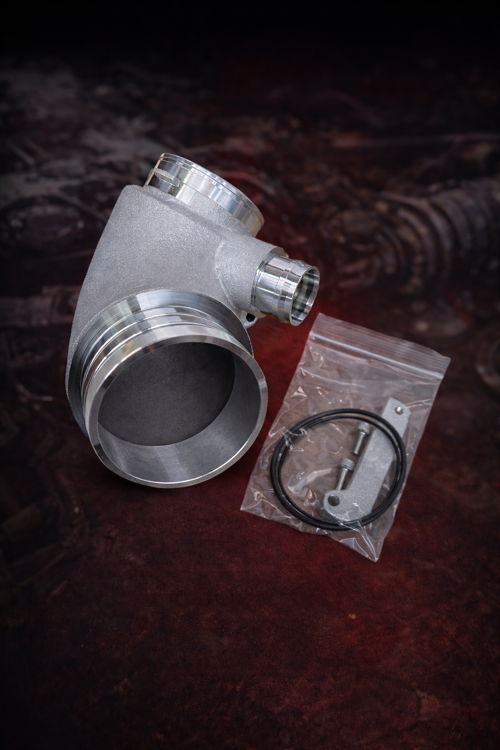 Untd. Performance IS38 Cast Turbo Inlet - Audi A3 S3 8V - VW GTi Golf R