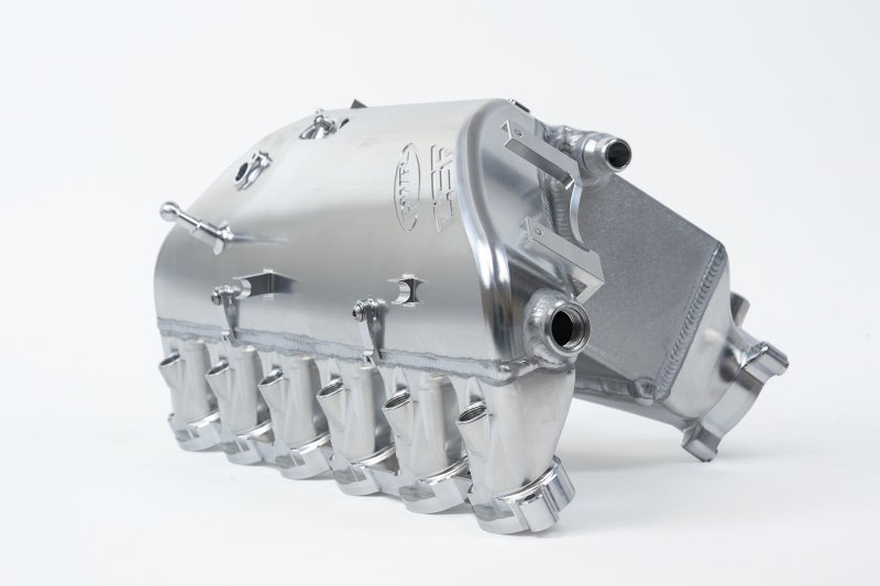CSF BMW M2/M3/M4 S58 Comp & Non-Comp (G8X) Charge-Air Cooler Manifold - Raw Billet - Image 5
