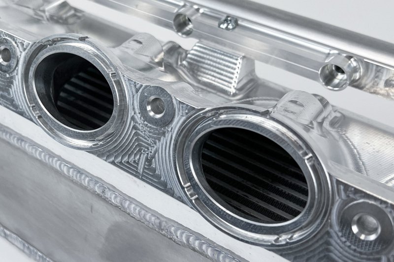 CSF Gen 2 B58 Race X Charge-Air-Cooler Manifold - Raw Billet Aluminum Finish - Image 9