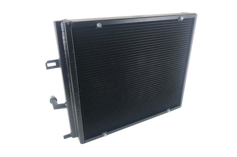 CSF BMW B58/B48 Front Mount Triple-Pass Heat Exchanger w/Rock Guard - Black - Image 7