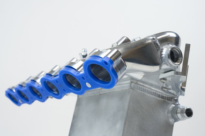 CSF BMW M2/M3/M4 S58 Comp & Non-Comp (G8X) Charge-Air Cooler Manifold - Thermal Dispersion Black - Image 9