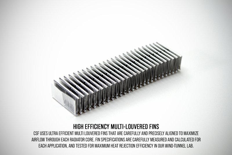 CSF Mercedes Benz E63 / CLS 63 M157 High Performance All Aluminum Auxiliary Radiators - Image 9
