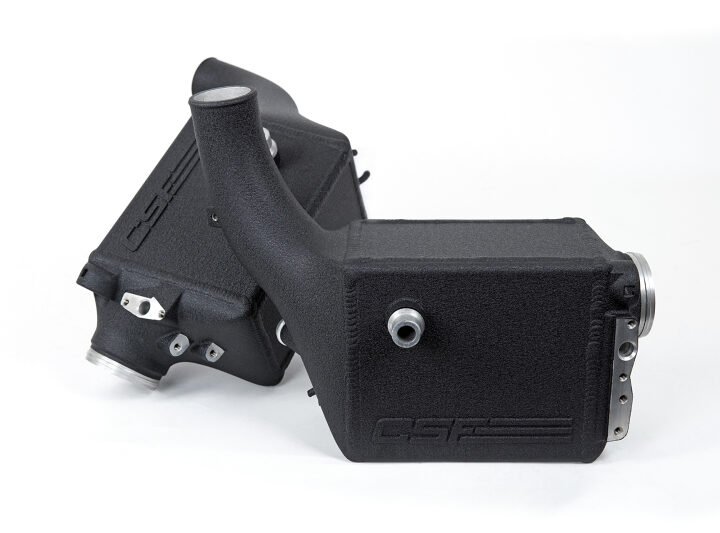 CSF 16-21 BMW M5 (F90) / 17-21 BMW M8 (F91/F92/F93) Twin Charge-Air-Cooler Set - Crinkle Black