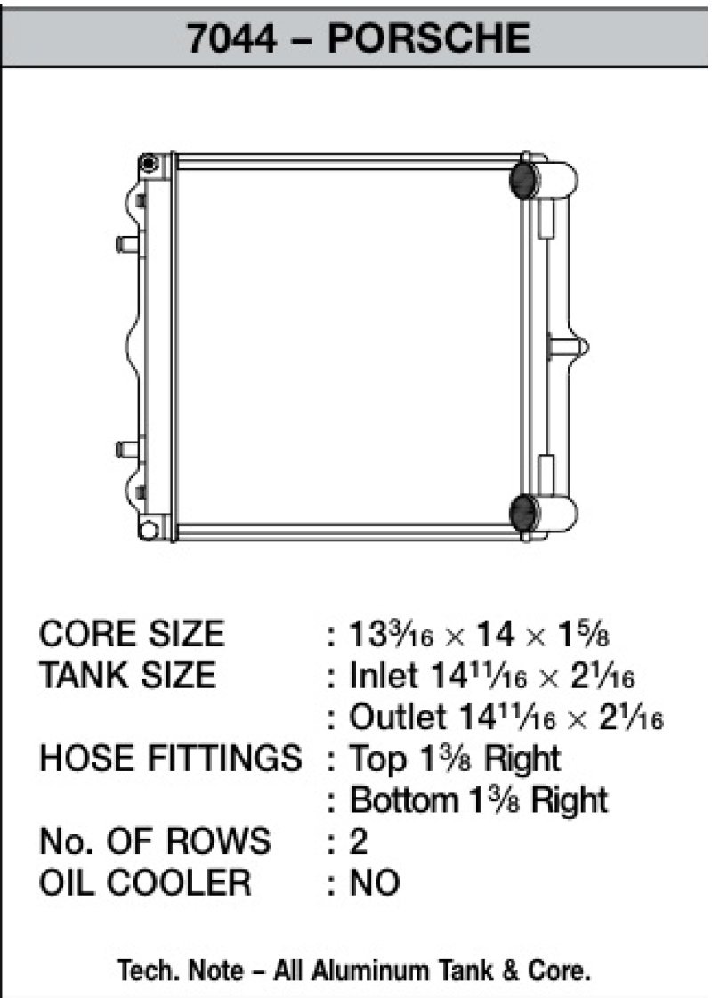 CSF 96-04 Porsche Boxster (986) Radiator (Fits Left & Right Side) - Image 4