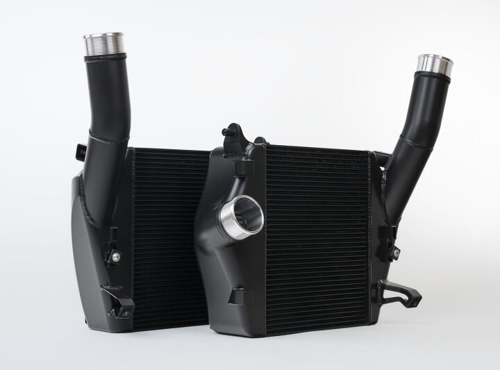 CSF 2019+ Lamborghini Urus / 2020+ Audi RSQ8 / SQ8 / SQ7 High Performance Intercooler System- Black