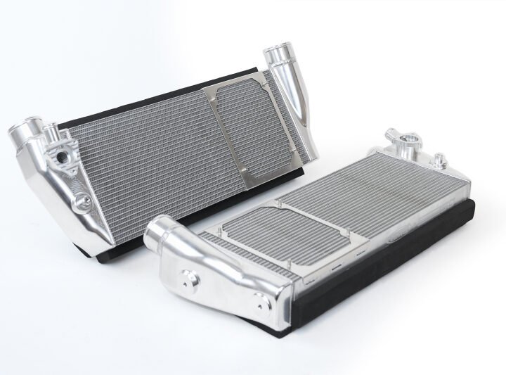 CSF 16-19 Ferrari 488 GTB/Spider 19-20 Pista High Performance Intercooler System - Raw