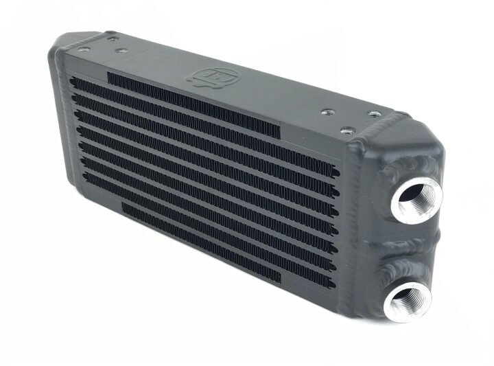 CSF Universal Dual-Pass Oil Cooler - M22 x 1.5 - 13in L x 4.75in H x 2.16in W