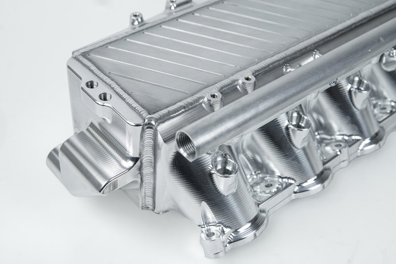 CSF Toyota A90/A91 Supra/ BMW G-Series B58 Charge-Air Cooler Manifold- Machined Billet Aluminum - Image 5