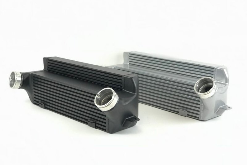 CSF 04-13 BMW 335i/xi (E90/E91/E92/E93) High Performance Stepped Core Bar/Plate Intercooler - Black - Image 10
