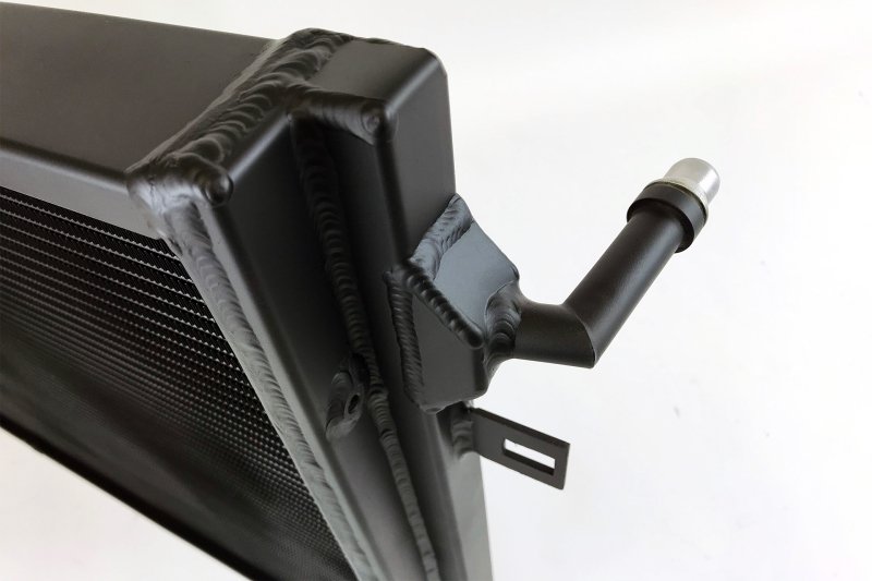 CSF BMW B58/B48 Front Mount Triple-Pass Heat Exchanger w/Rock Guard - Black - Image 9