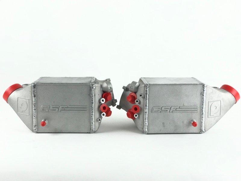 CSF 12-16 BMW M5 (F10) / 12-18 BMW M6 (F06/F12/F13) Twin Charge-Air-Cooler Set - Raw Finish - Image 3