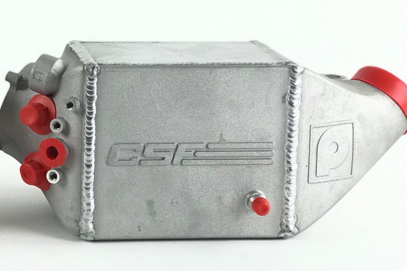 CSF 12-16 BMW M5 (F10) / 12-18 BMW M6 (F06/F12/F13) Twin Charge-Air-Cooler Set - Raw Finish - Image 5