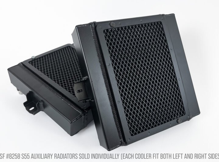 CSF BMW F8X M3/M4/M2C Auxiliary Radiators w/ Rock Guards (Sold Individually - Fits Left and Right