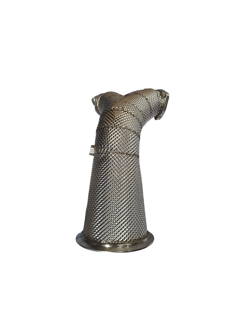 Untd. Performance Catless W/Shield Downpipe - Audi SQ5 B9 B9.5 3.0T EA839 - Image 2