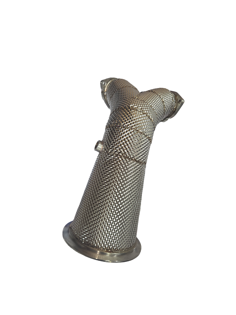 Untd. Performance Catless W/Shield Downpipe - Audi SQ5 B9 B9.5 3.0T EA839 - Image 4