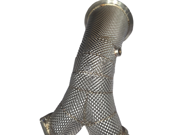 Untd. Performance 200 Cell High Flow Cat W/Shield Downpipe - Audi SQ5 B9 B9.5 3.0T EA839