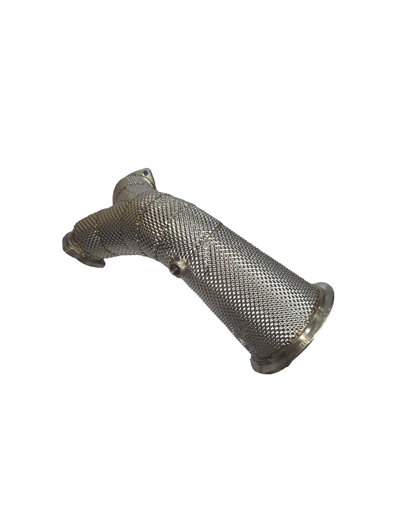 Untd. Performance Catless W/Shield Downpipe - Audi SQ5 B9 B9.5 3.0T EA839 - Image 5
