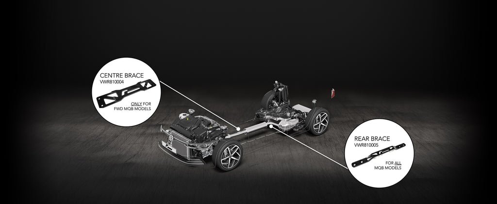 Billet Underbody Tunnel Brace (Rear) - Image 4