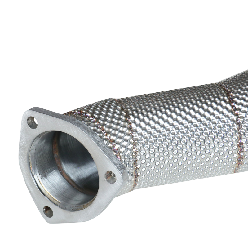 Untd. Performance Catless Downpipe W/ Heat Shield - Audi SQ7 / SQ8 / RSQ8 - Lamborghini Urus 4.0T EA825 - Image 2