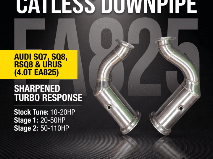 Untd. Performance Catless Downpipe - Audi SQ7 / SQ8 / RSQ8 - Lamborghini Urus 4.0T EA825