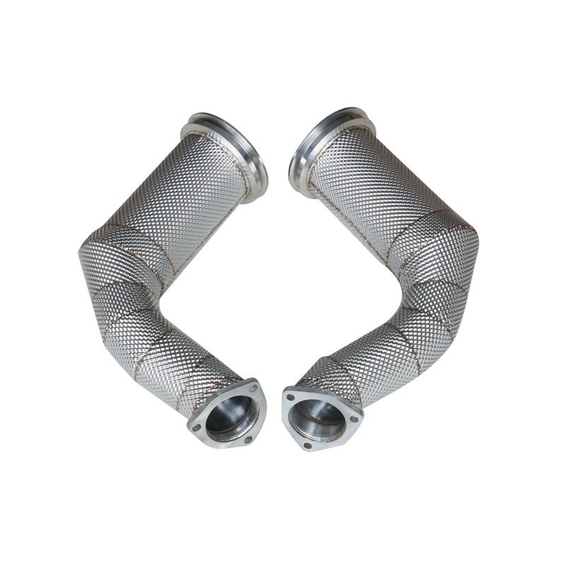 Untd. Performance Catless Downpipe W/ Heat Shield - Audi SQ7 / SQ8 / RSQ8 - Lamborghini Urus 4.0T EA825 - Image 3